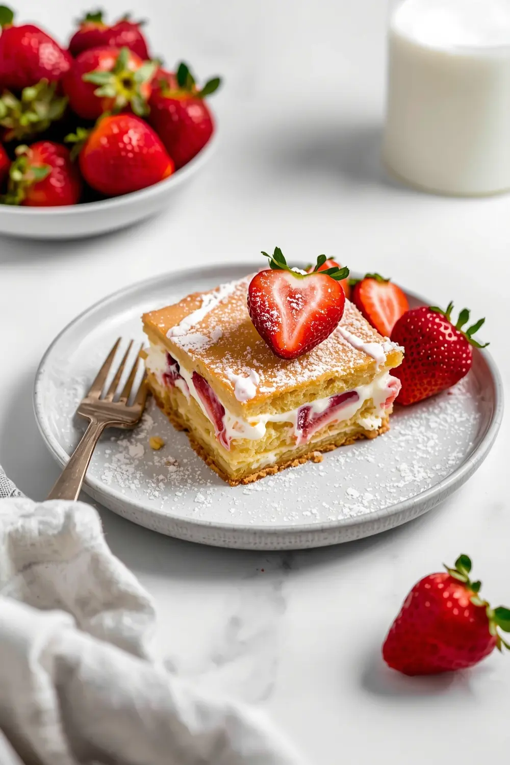 strawberry tres leches cozy
