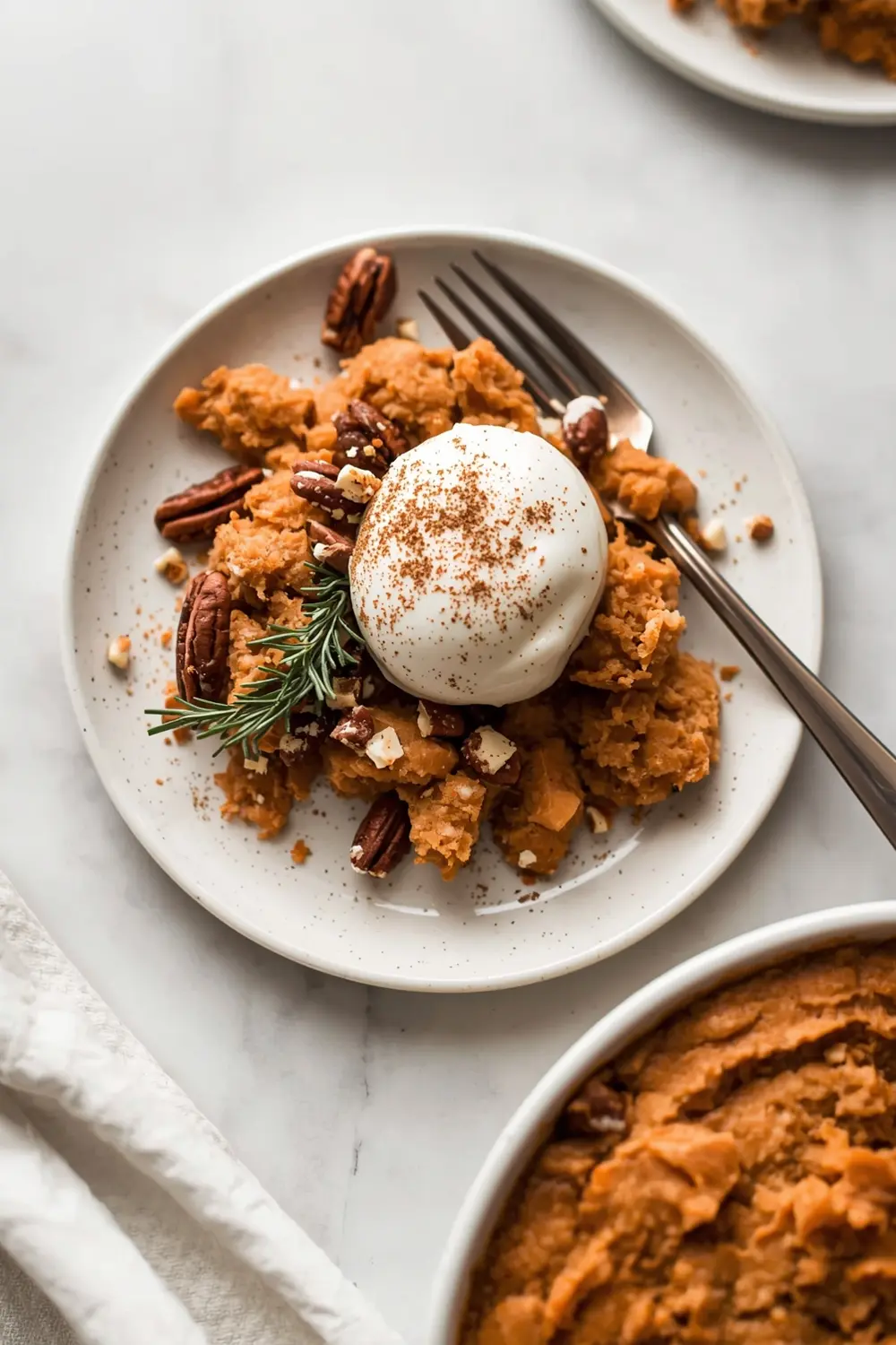 sweet potato casserole cozy Thanksgiving