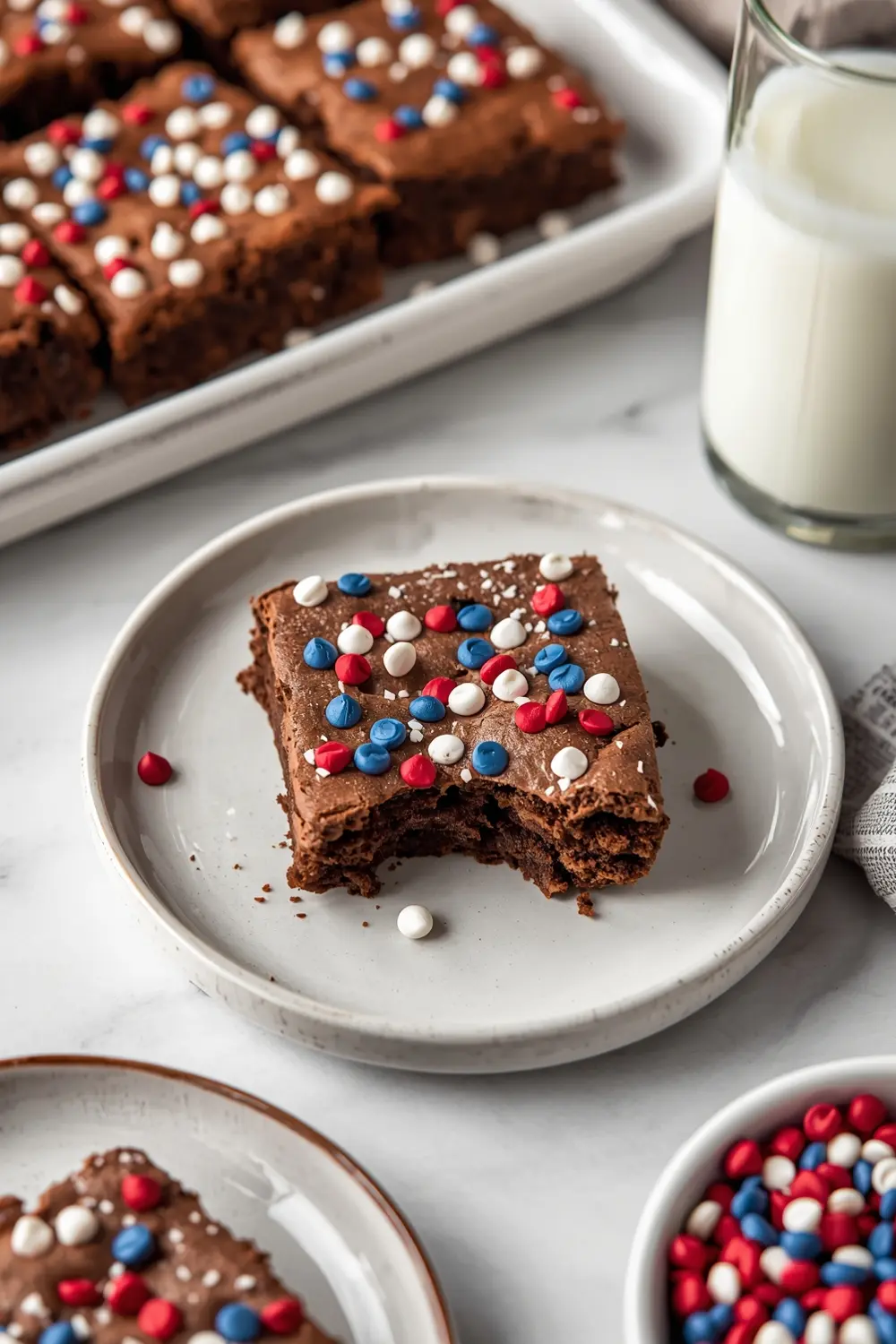 4th of july brownie bites cozy