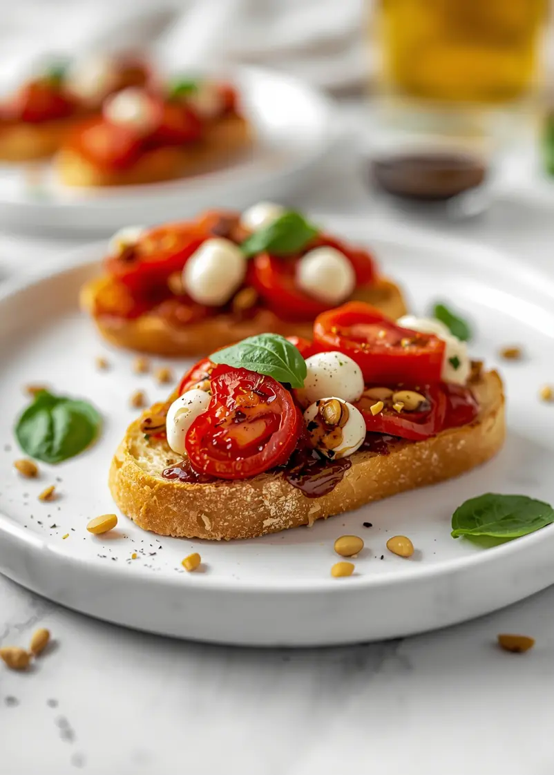 4th of july bruschetta cozy ready to serve