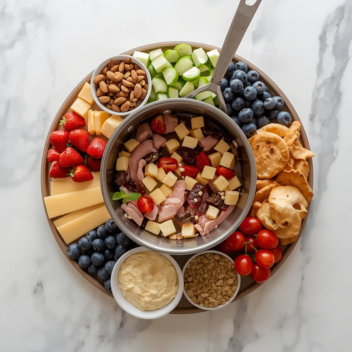 Cooking instructions for 4th of july charcuterie board cozy