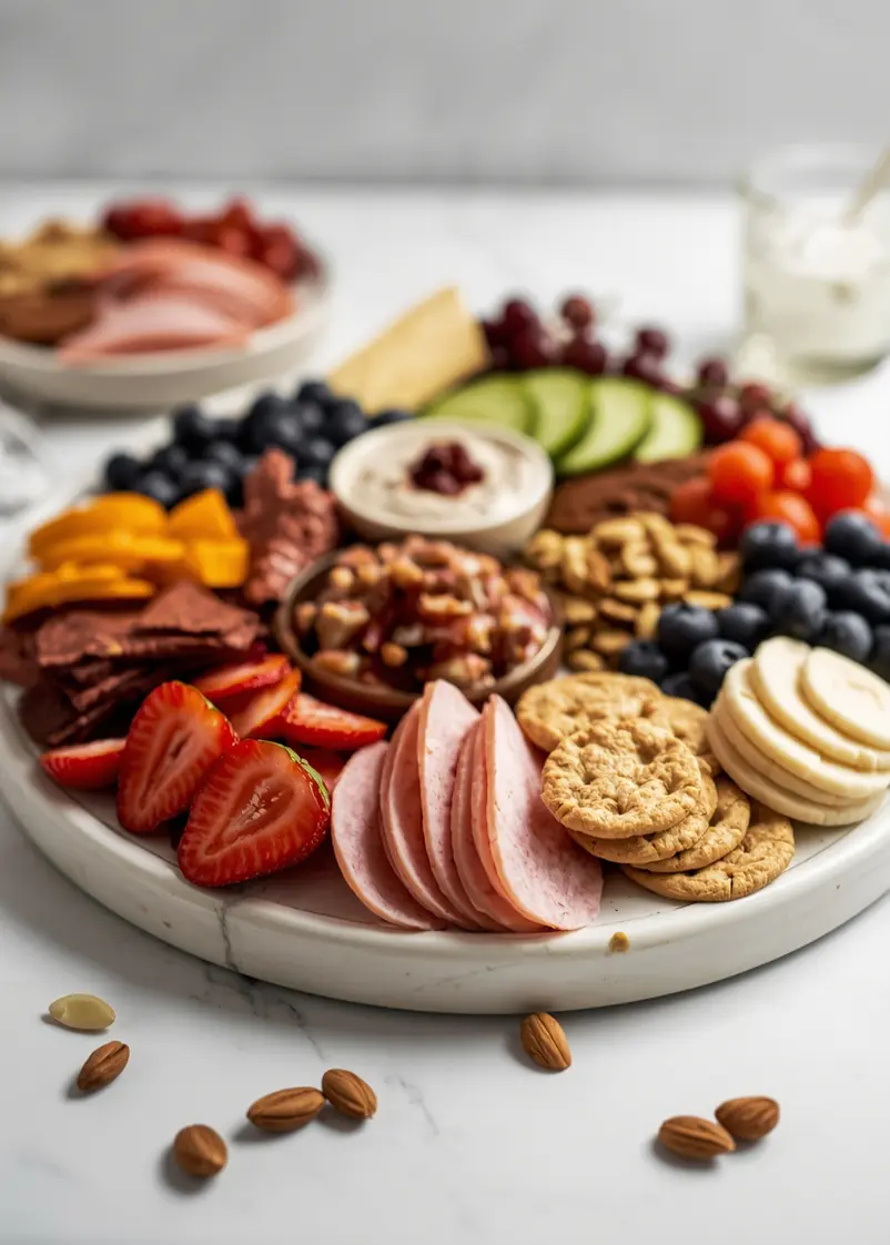 4th of july charcuterie board cozy ready to serve
