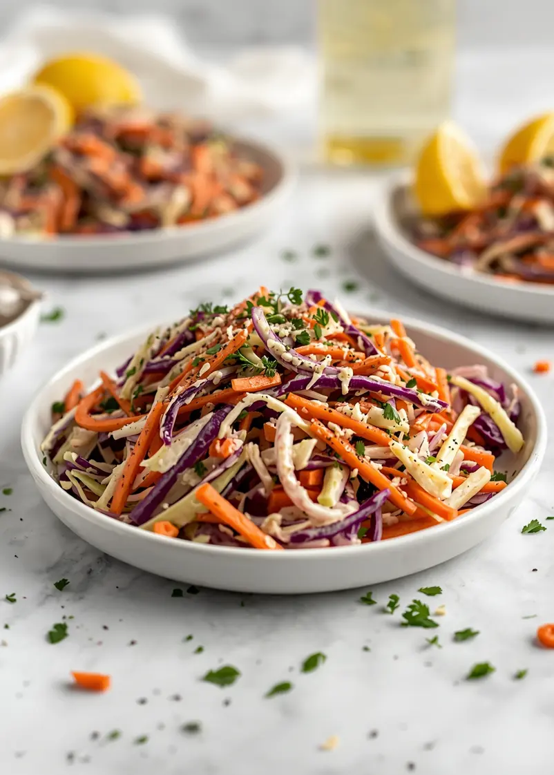 4th of july coleslaw cozy ready to serve