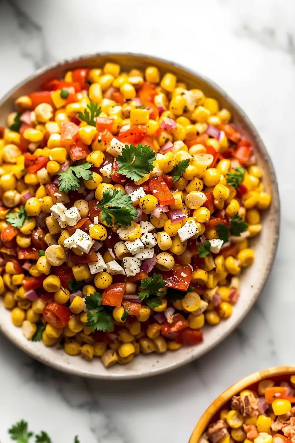 4th of july corn salad cozy