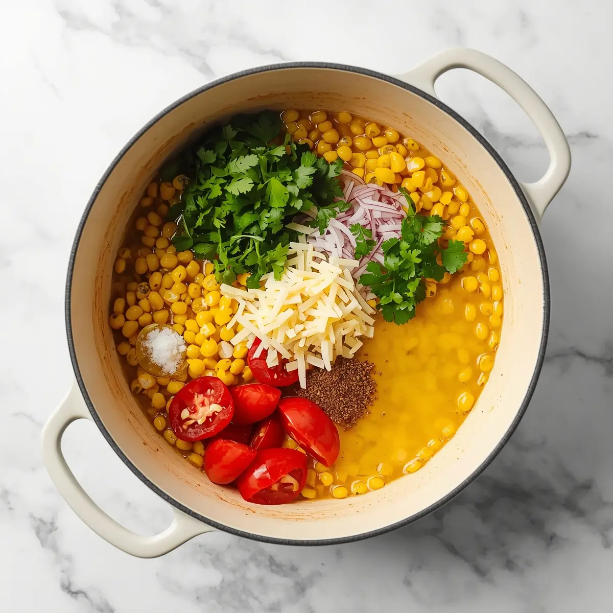 Cooking instructions for 4th of july corn salad cozy