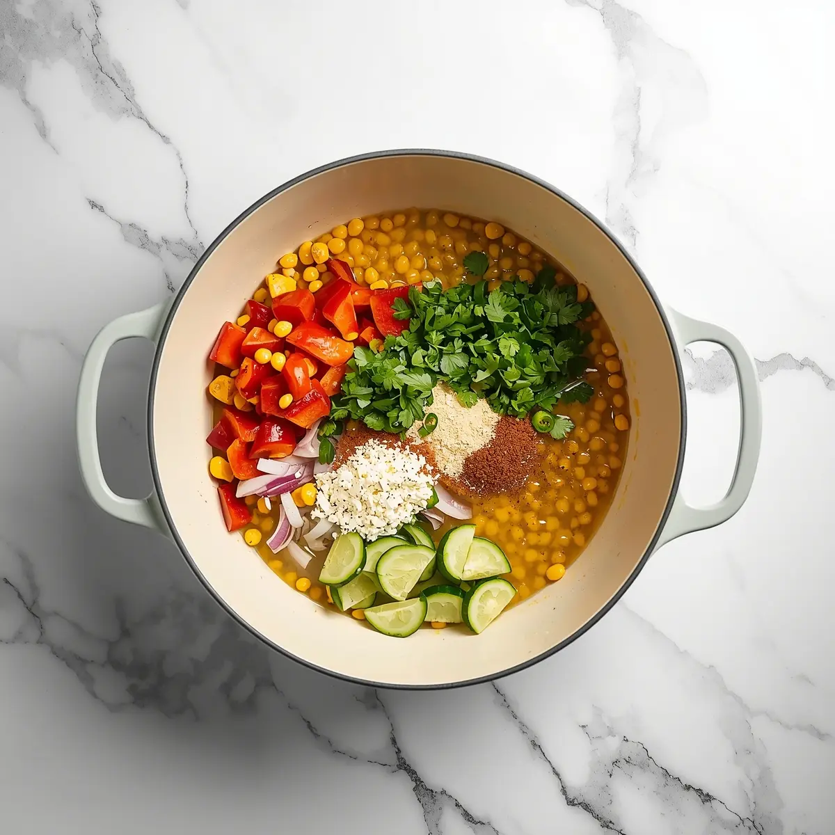 Cooking instructions for 4th of july corn salad cozy