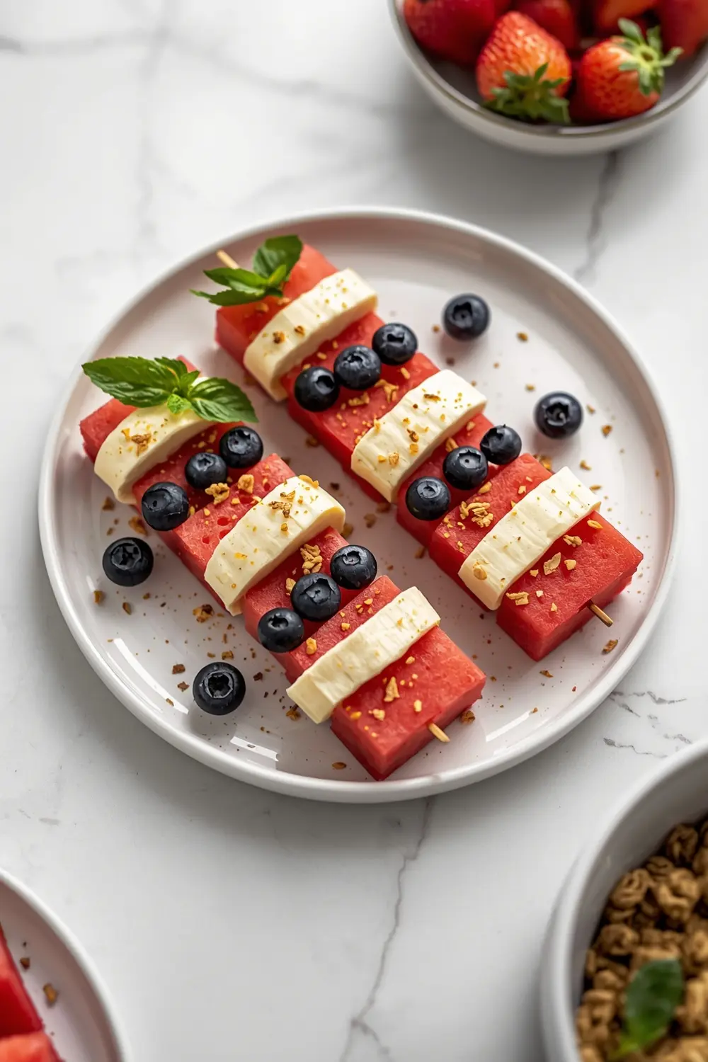 4th of july fruit skewers cozy