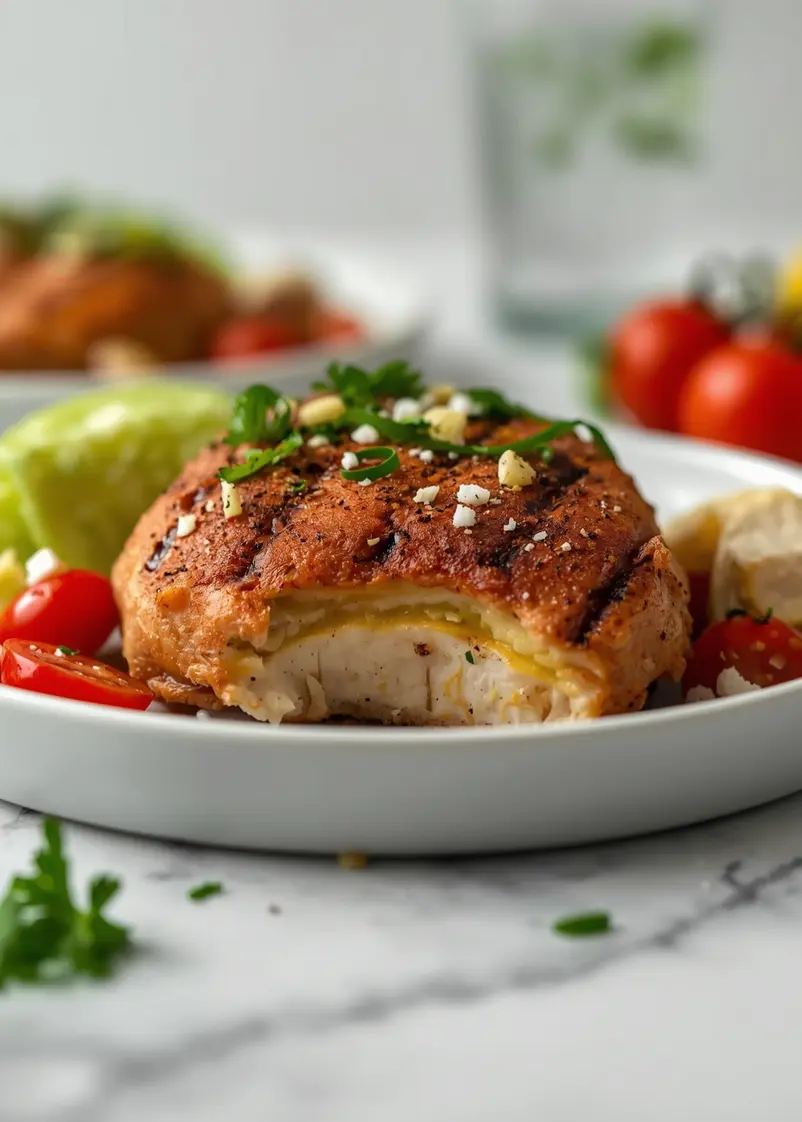 4th of july grilled chicken cozy ready to serve