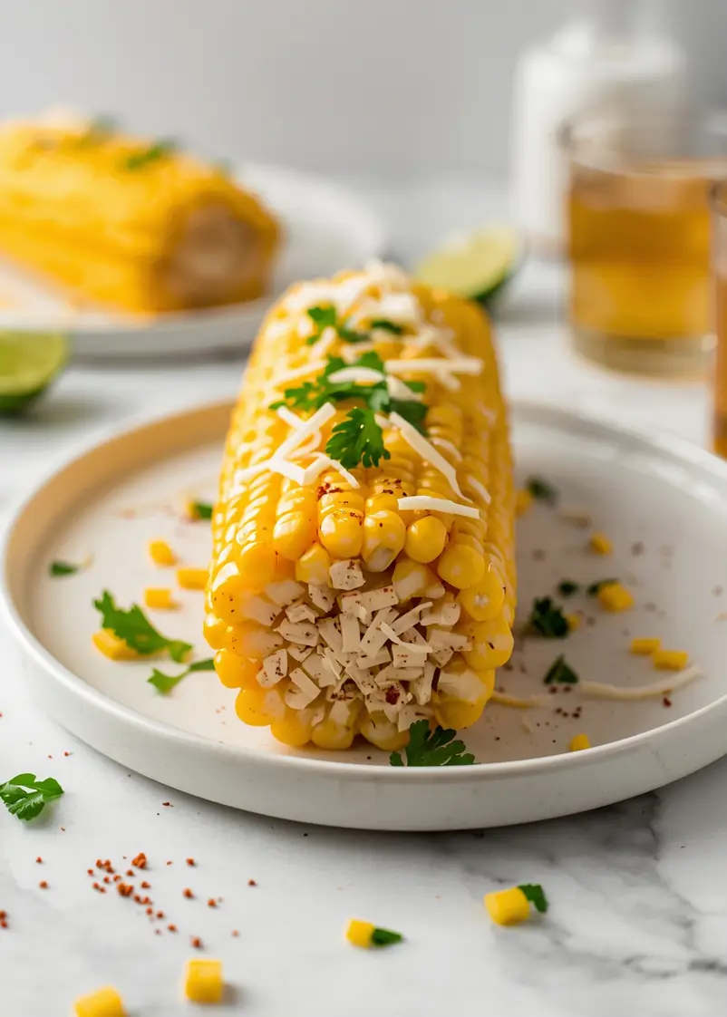 4th of july grilled corn cozy ready to serve