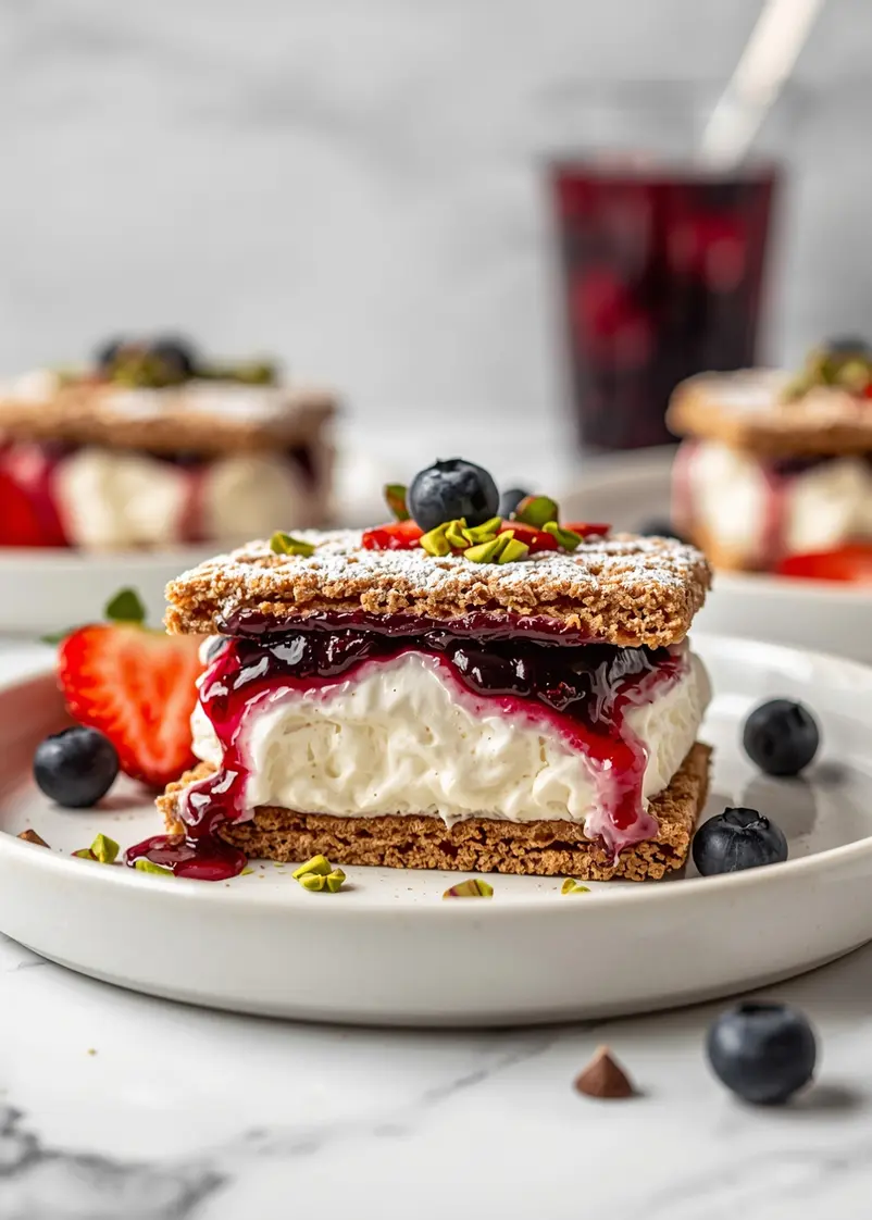 4th of july ice cream sandwiches cozy ready to serve