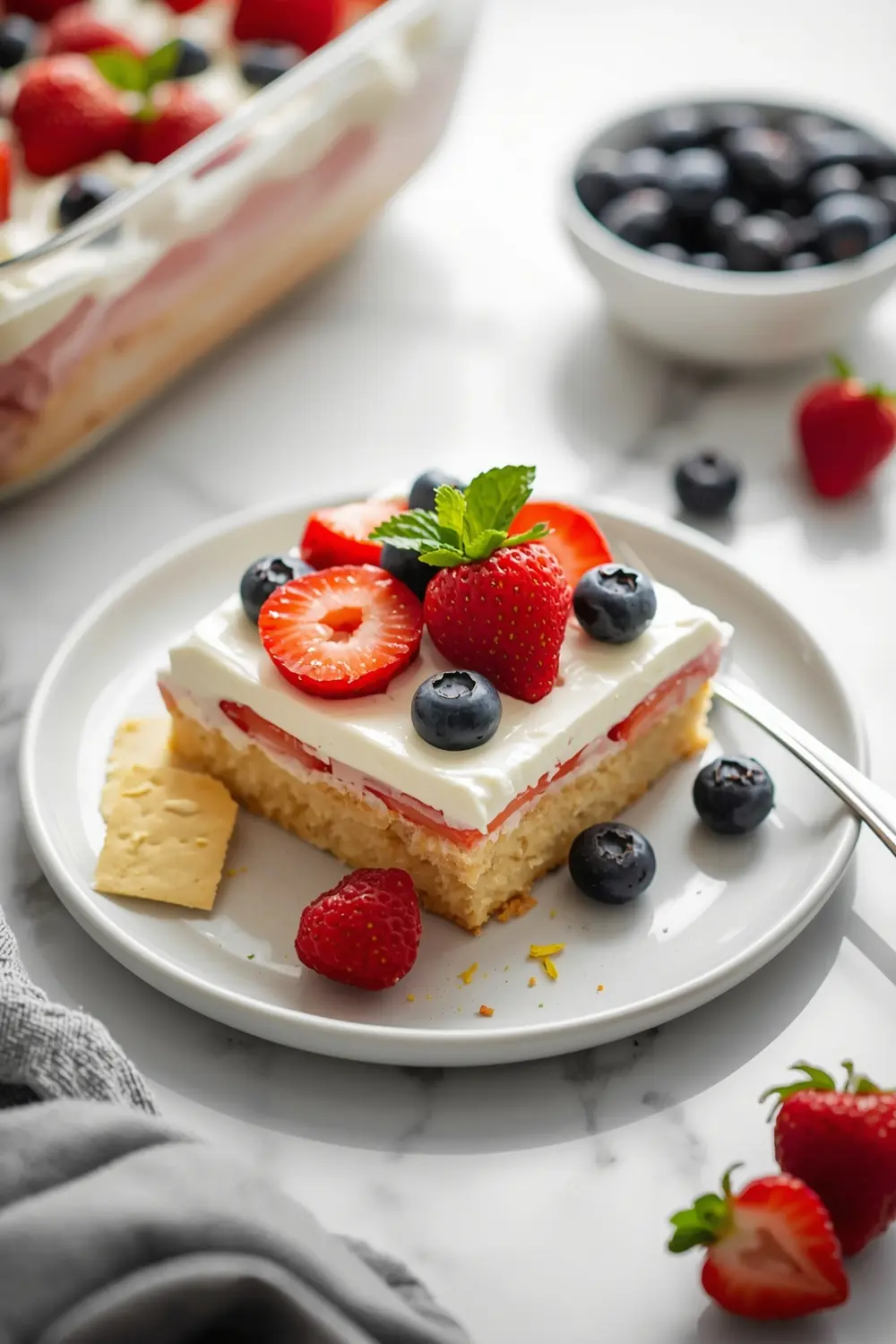 4th of july icebox cake cozy
