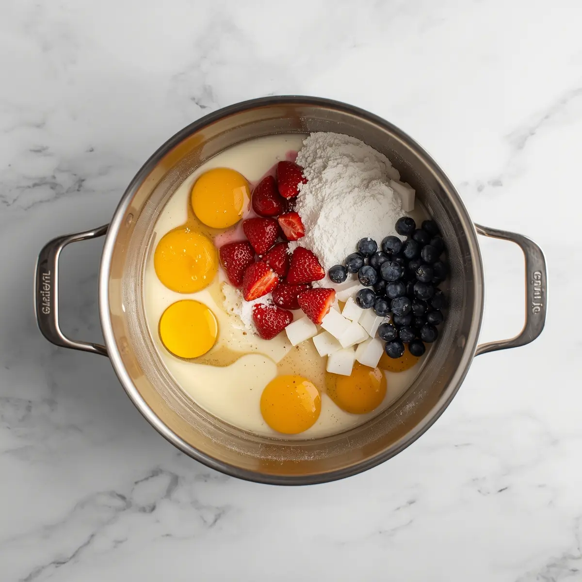 Cooking instructions for 4th of july meringue kisses cozy