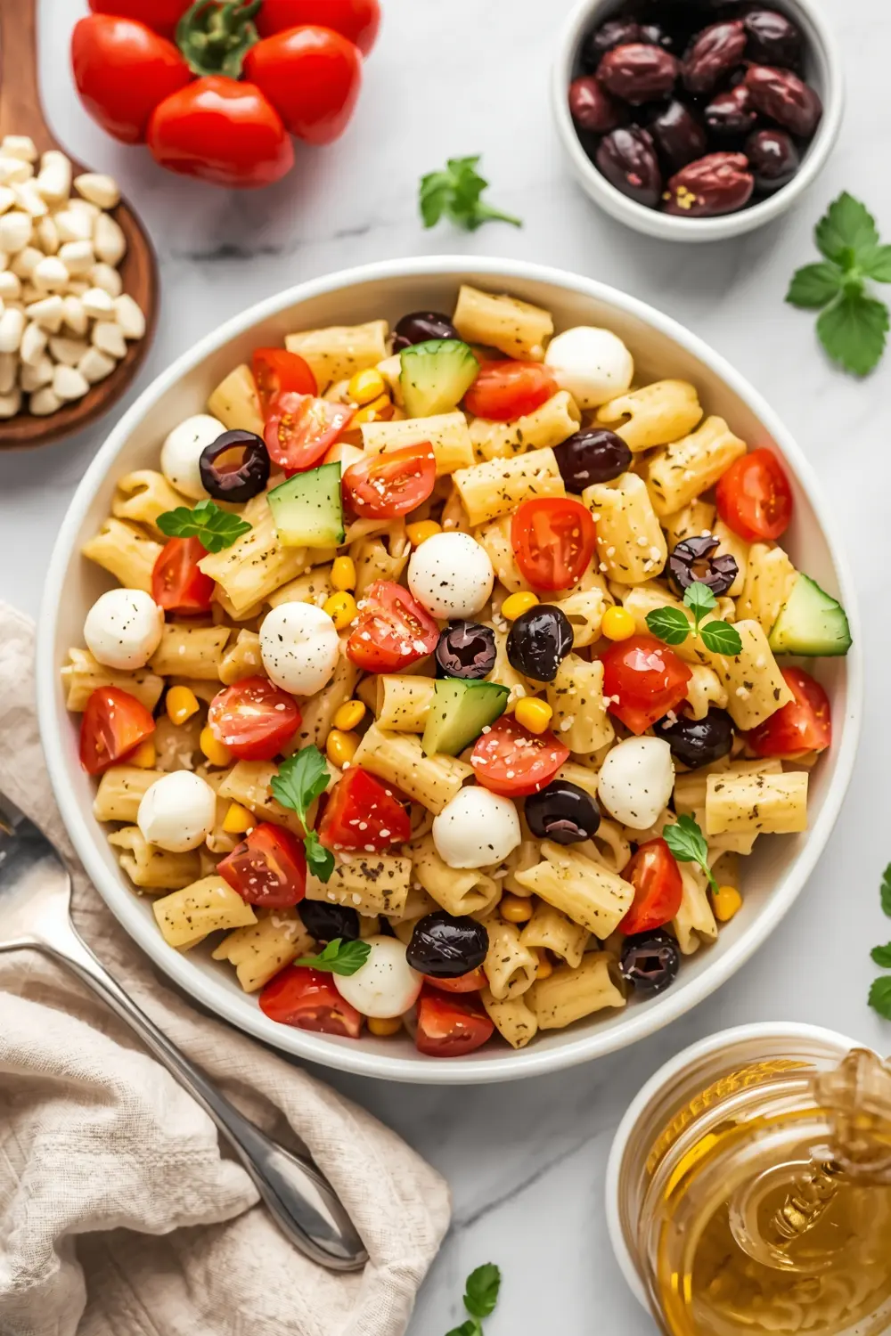 4th of july pasta salad cozy