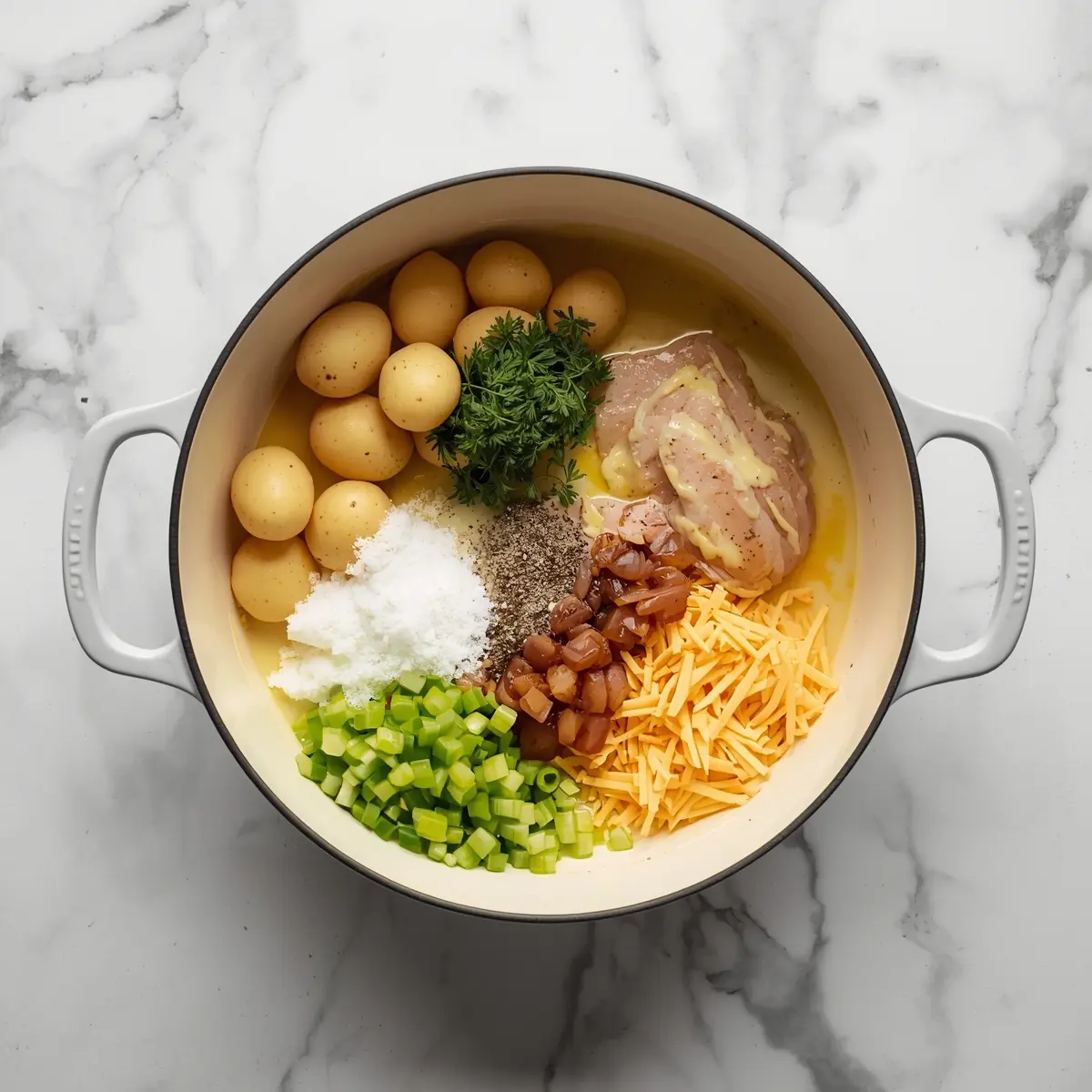 Cooking instructions for 4th of july potato salad cozy