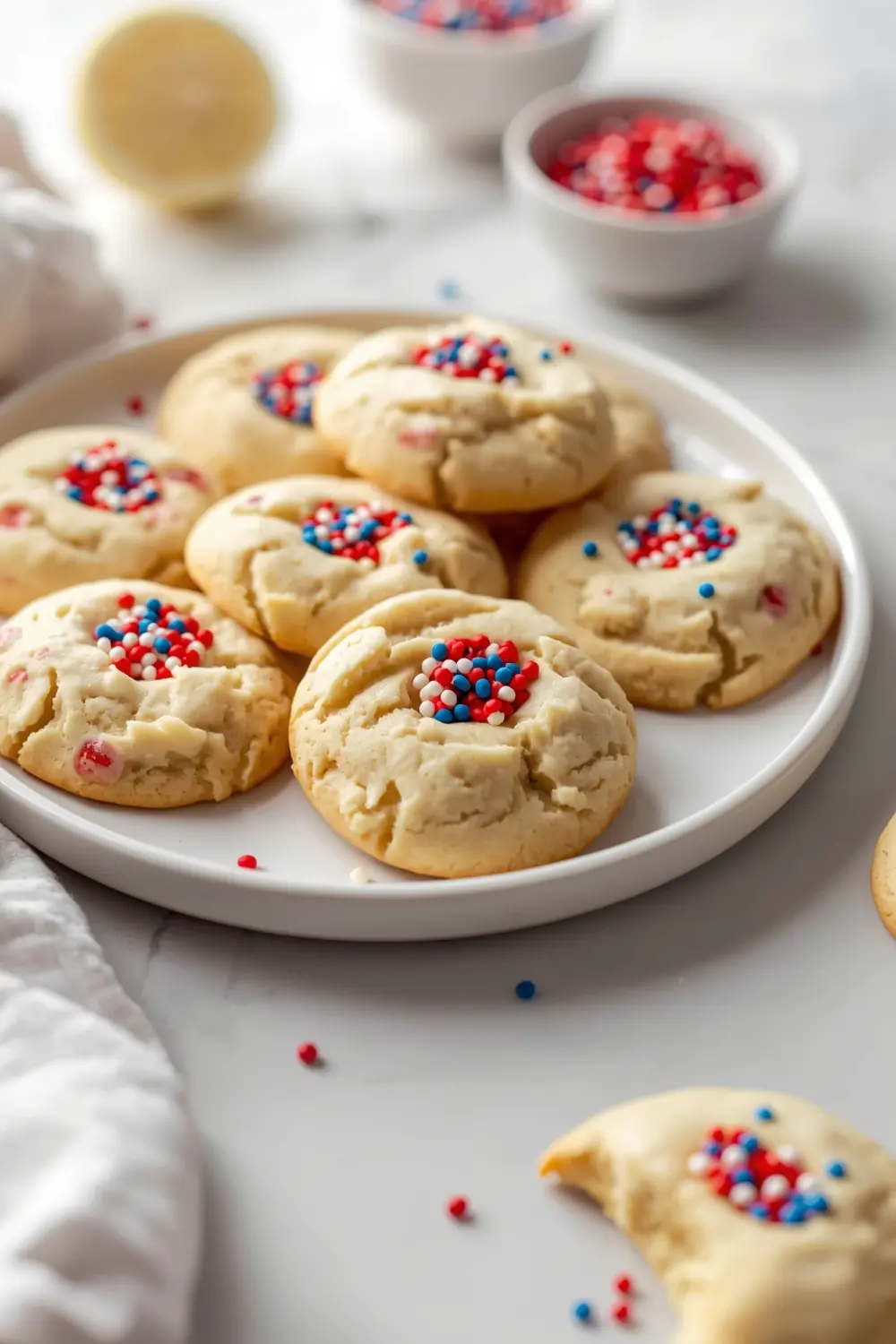 4th of july shortbread cookies cozy