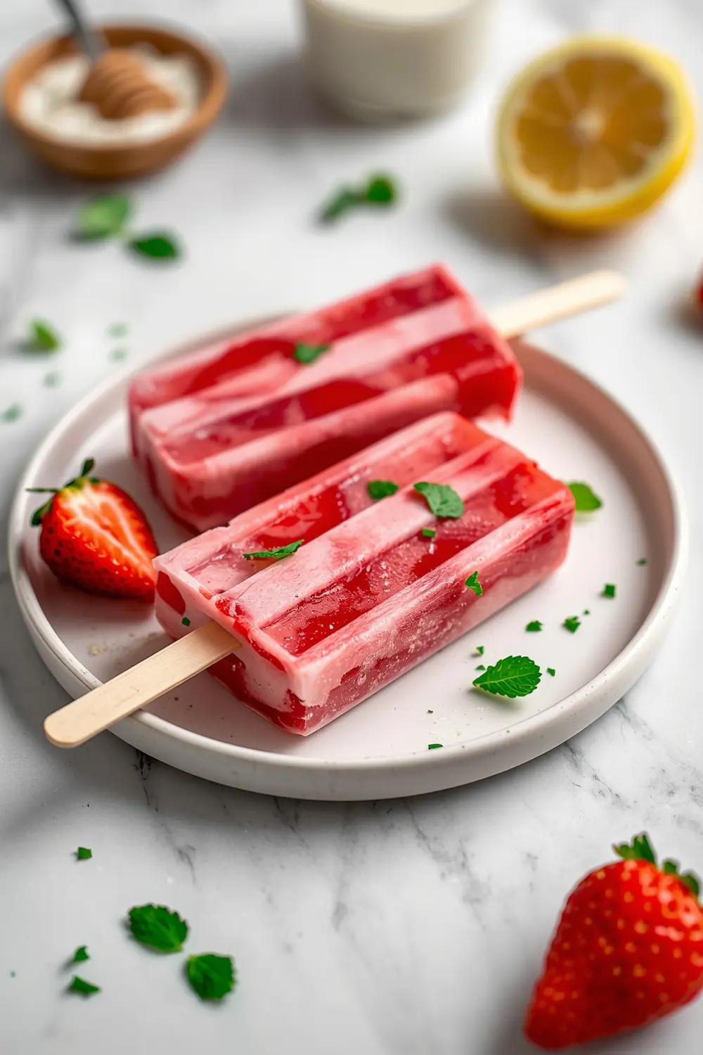 4th of july strawberry popsicles cozy
