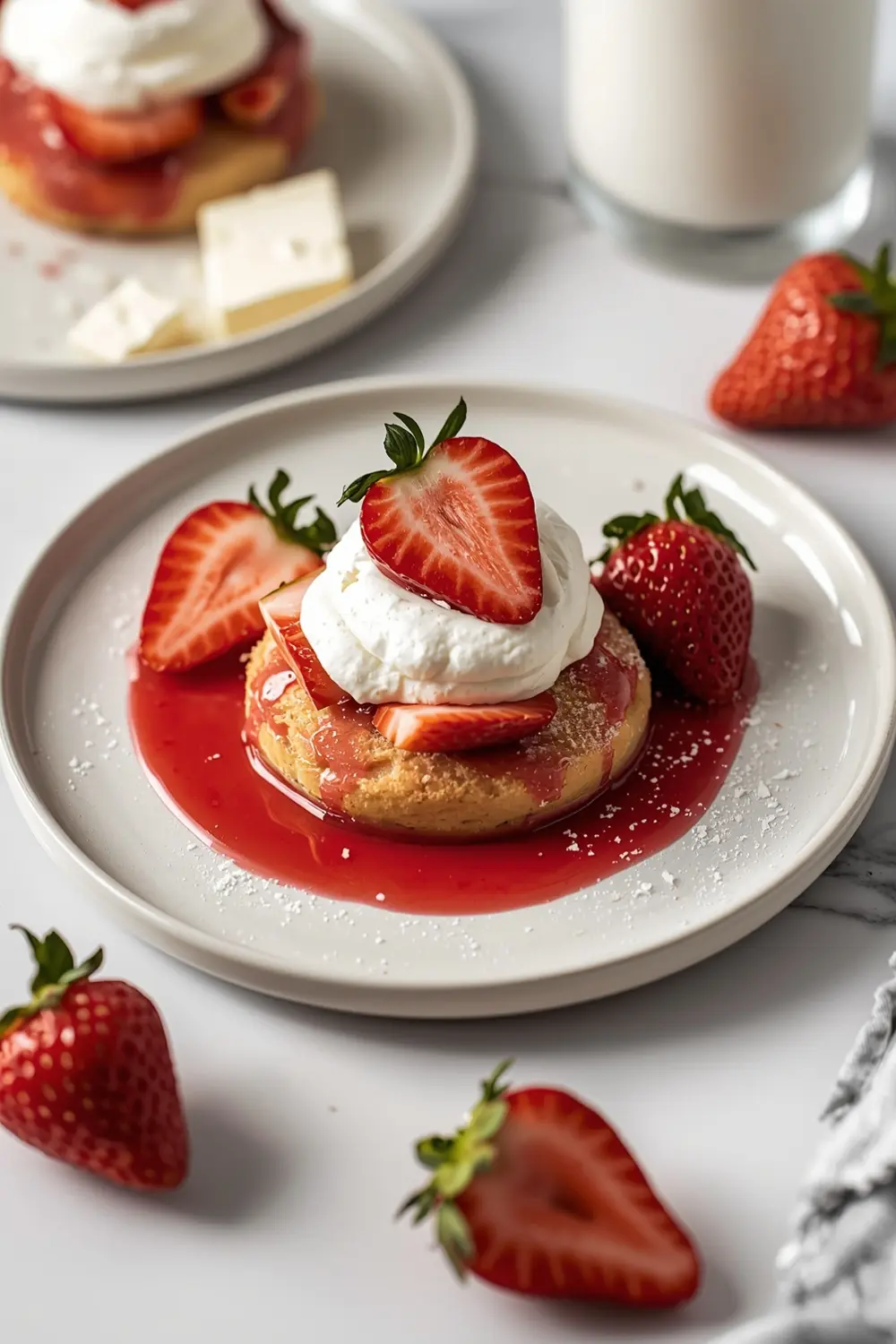 4th of july strawberry shortcake cozy