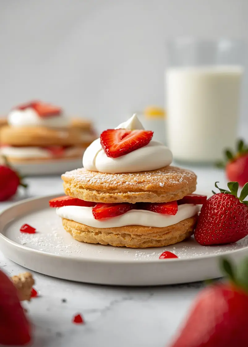 4th of july strawberry shortcake cozy recipe ready to serve
