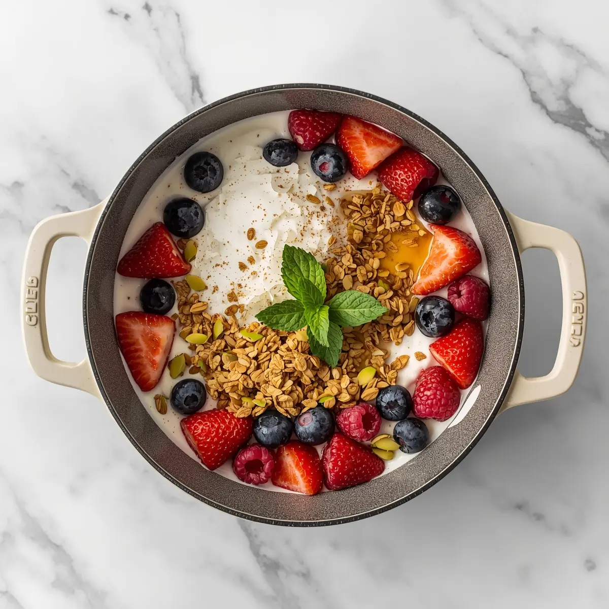 Cooking instructions for 4th of july yogurt parfaits cozy