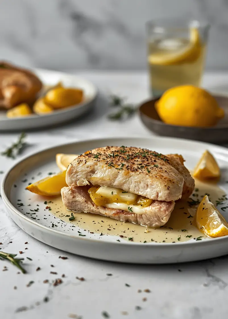cozy baked lemon herb chicken summer ready to serve