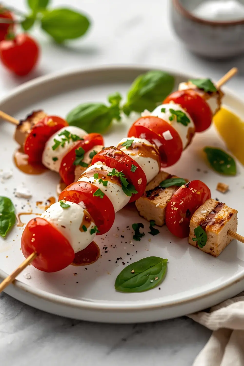 cozy caprese skewers grilled summer