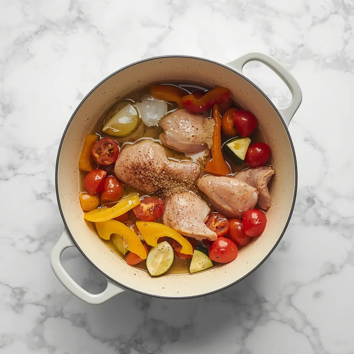 Cooking instructions for cozy chicken vegetable skewers summer