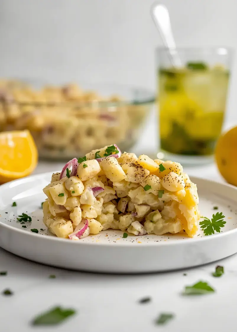 cozy classic potato salad summer ready to serve