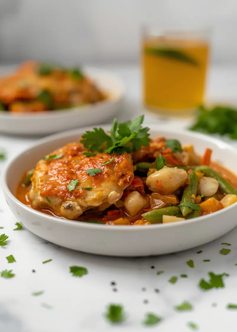 cozy coconut chicken curry summer ready to serve