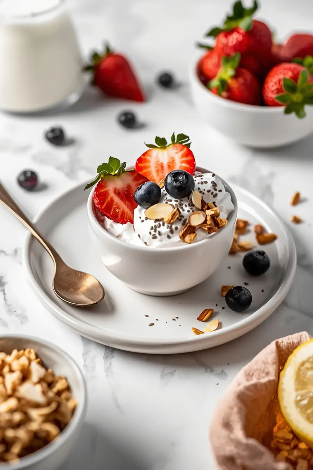 cozy frozen yogurt cups summer