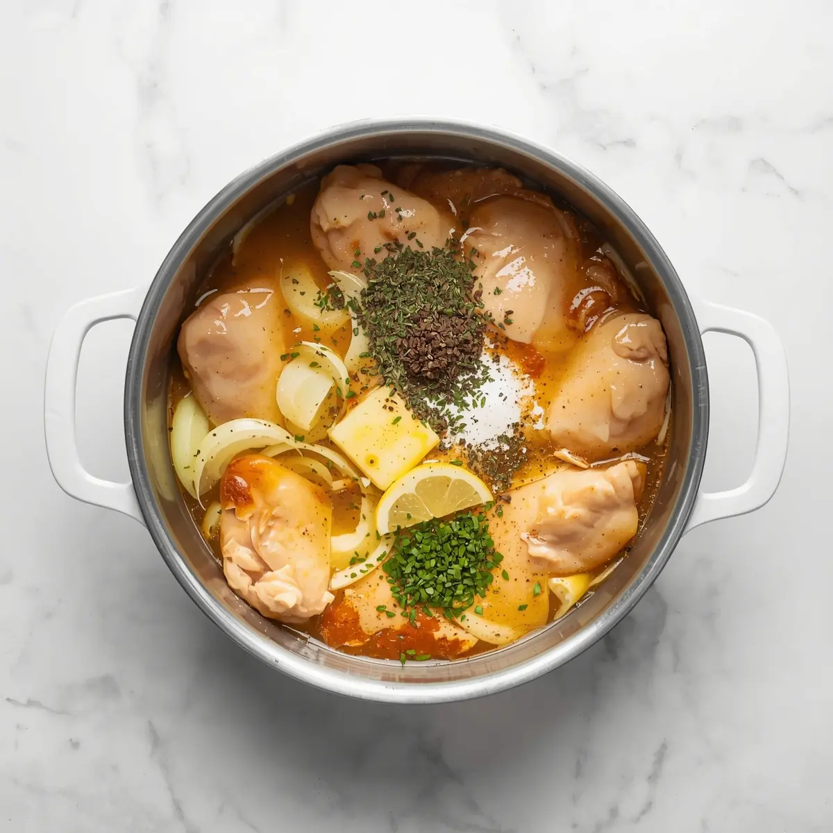 Cooking instructions for cozy garlic butter chicken summer