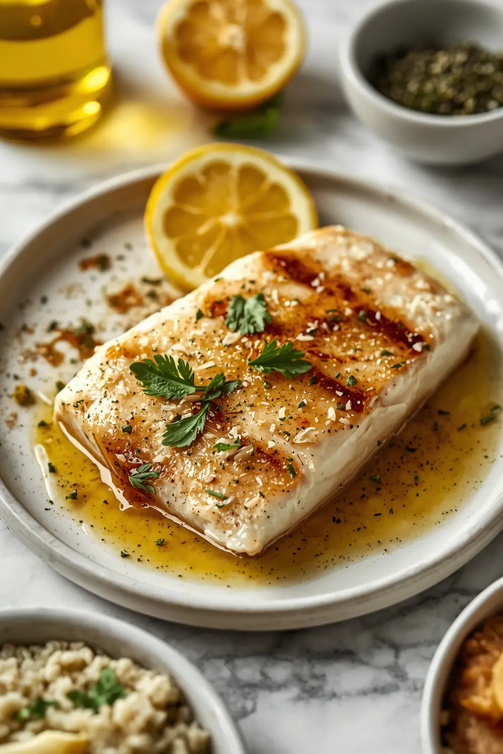 cozy grilled cod summer dinner