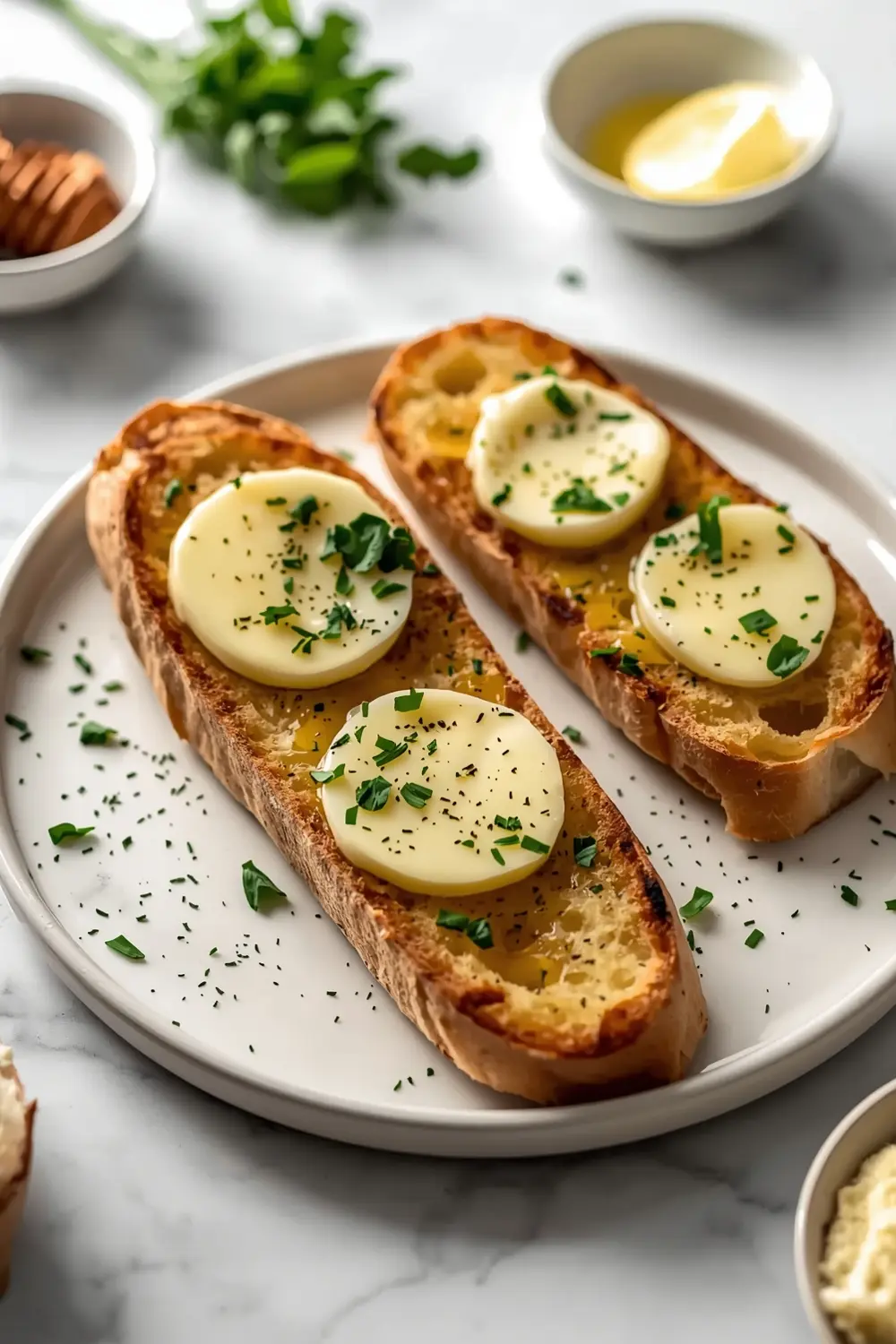 cozy grilled garlic bread summer