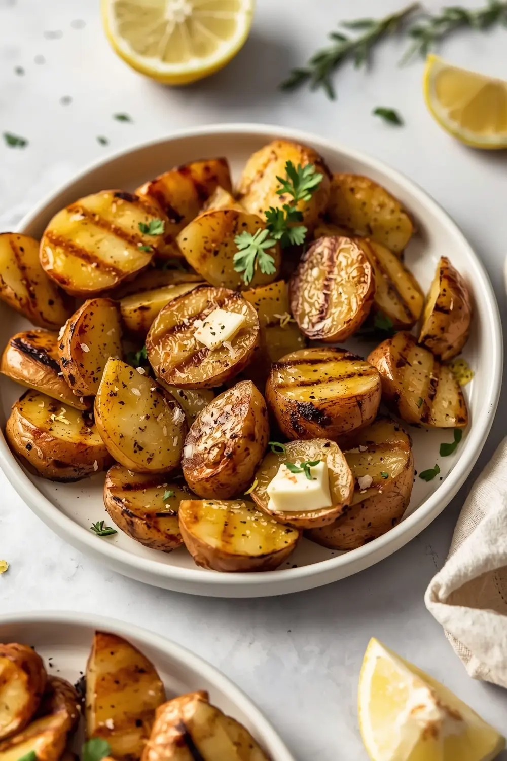 cozy grilled potato wedges summer