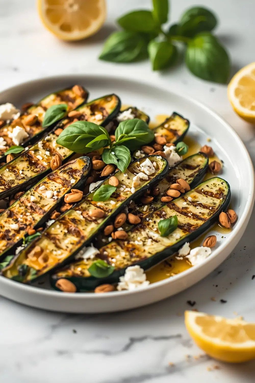 cozy grilled zucchini summer