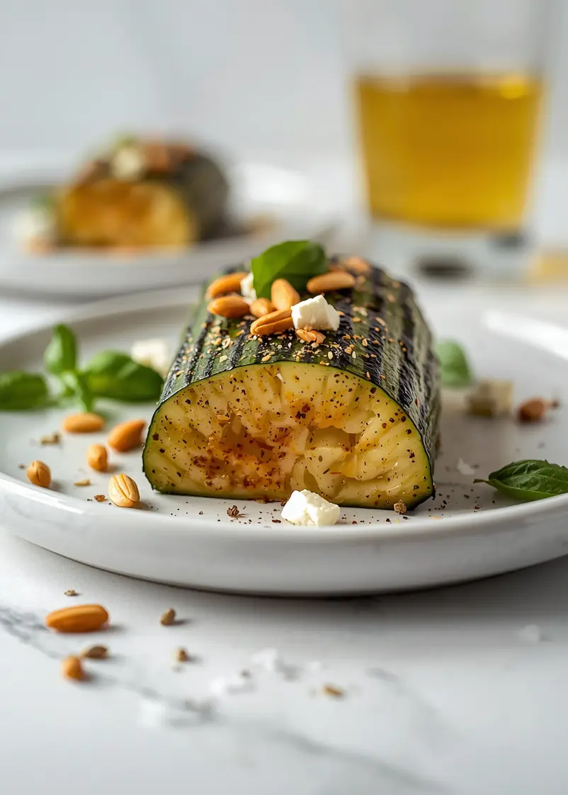 cozy grilled zucchini summer ready to serve
