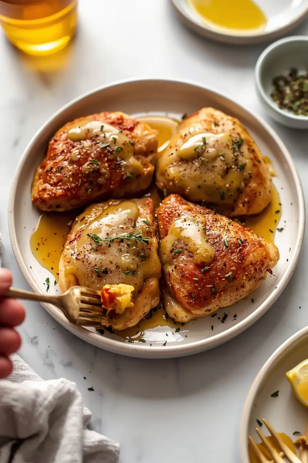 cozy honey mustard baked chicken summer