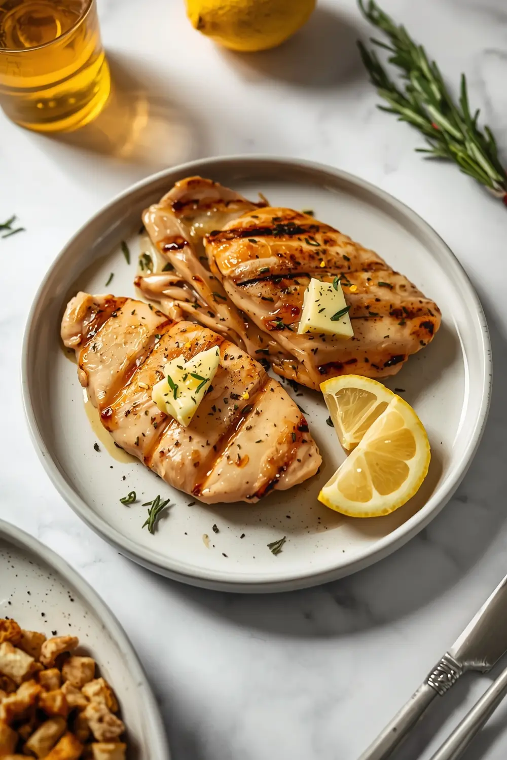 cozy lemon herb grilled chicken