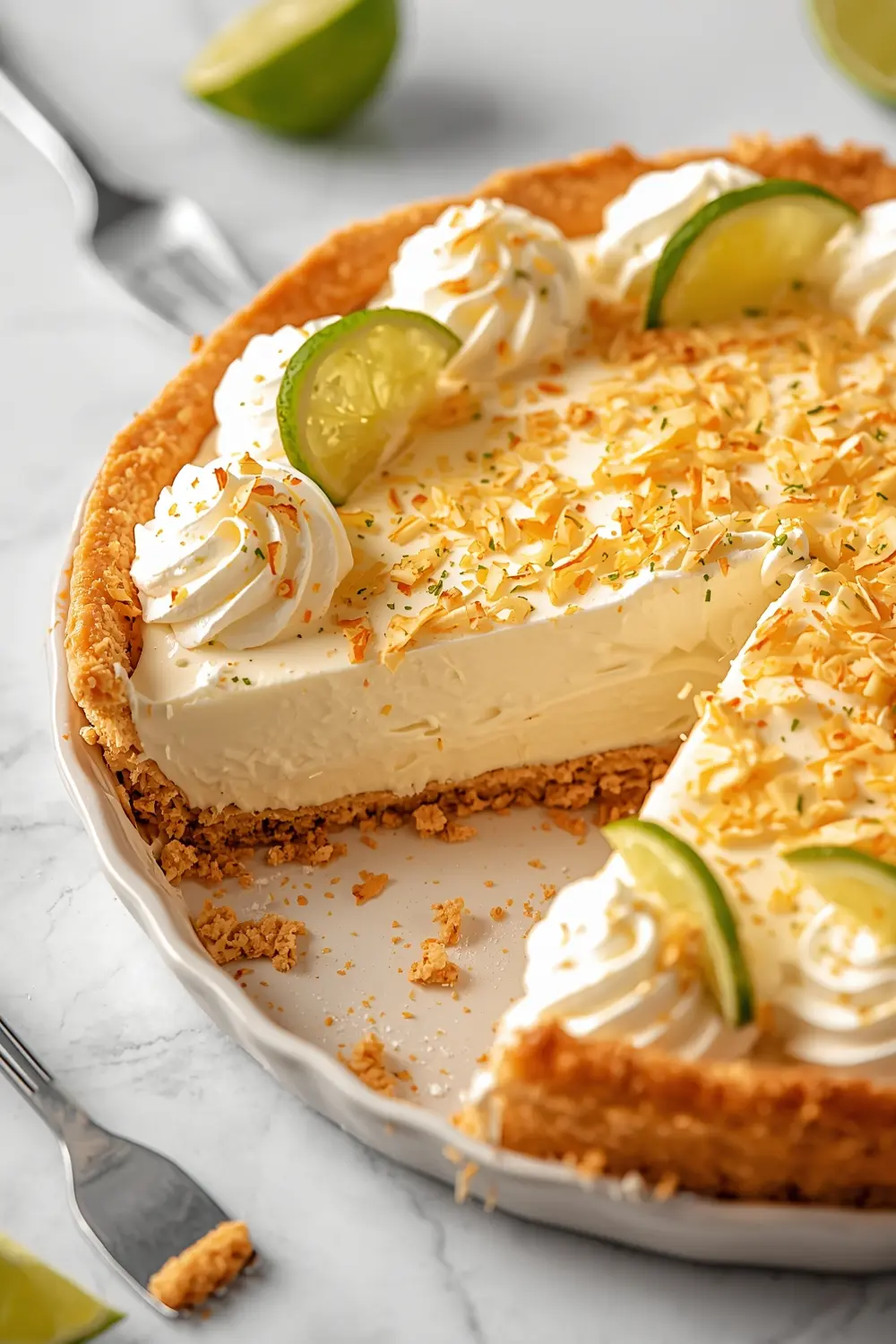 cozy no bake key lime pie summer