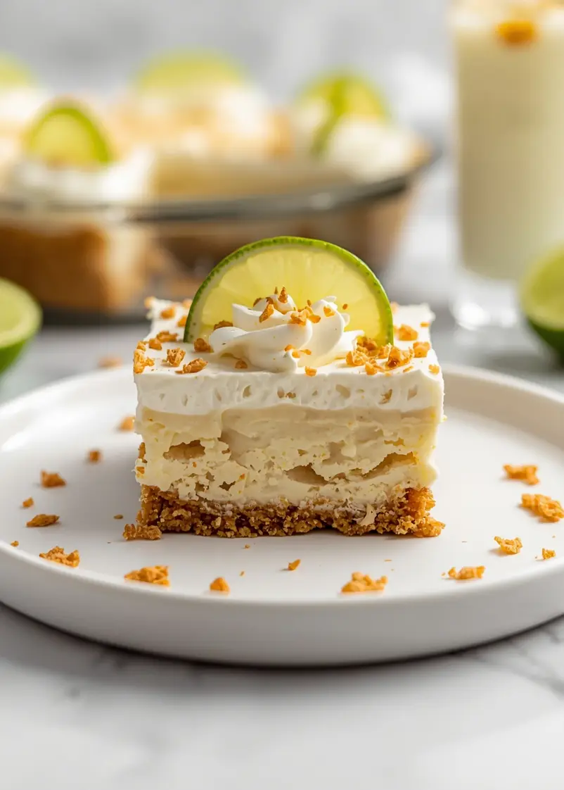 cozy no bake key lime pie summer ready to serve