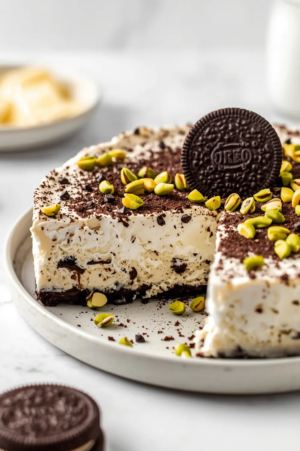 cozy no bake oreo cheesecake summer