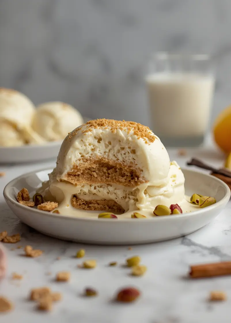 cozy no churn vanilla ice cream summer ready to serve