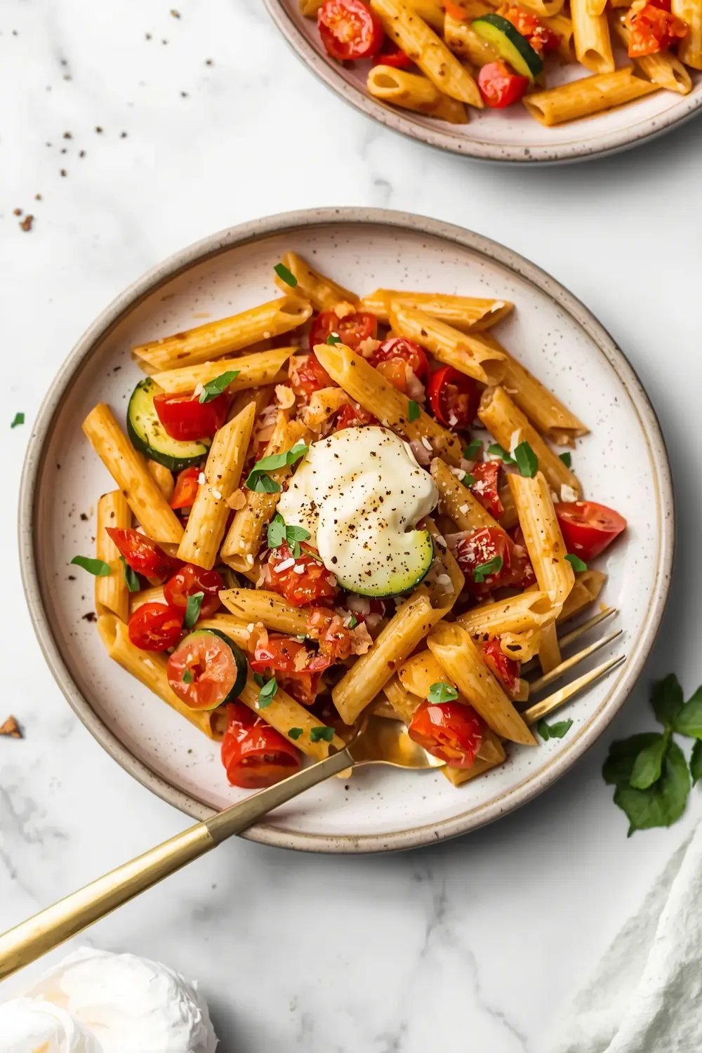 cozy one pot pasta summer