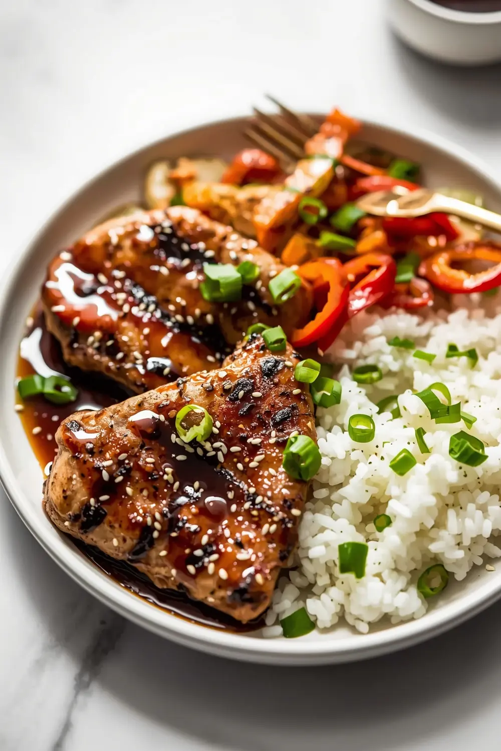 cozy teriyaki grilled chicken summer