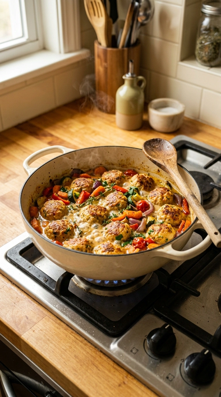 Cooking instructions for cozy sheet pan turkey meatballs summer