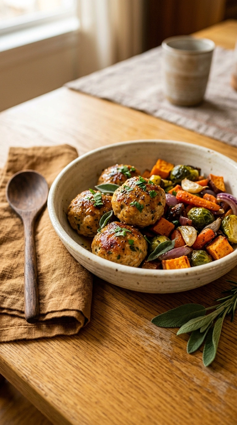 cozy sheet pan turkey meatballs summer ready to serve