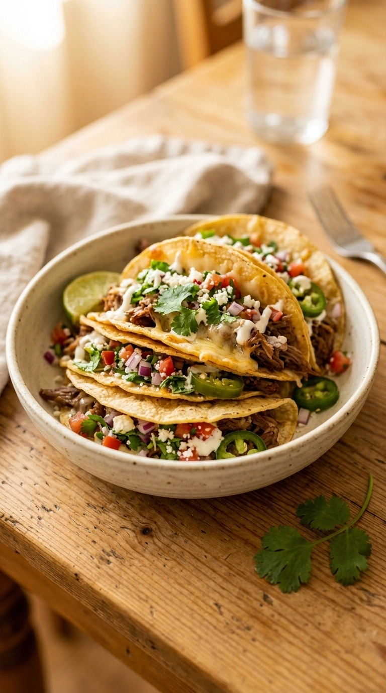 Cozy Summer Black Bean Tacos - A Heartwarming Meatless Summer Dinner