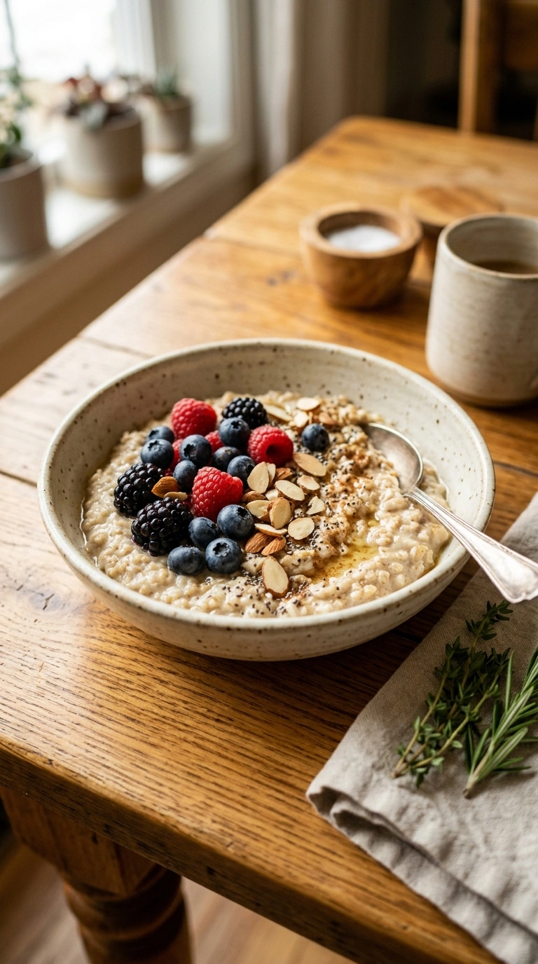Cozy Summer Berry Overnight Oats - A Heartwarming Easy Summer Breakfast