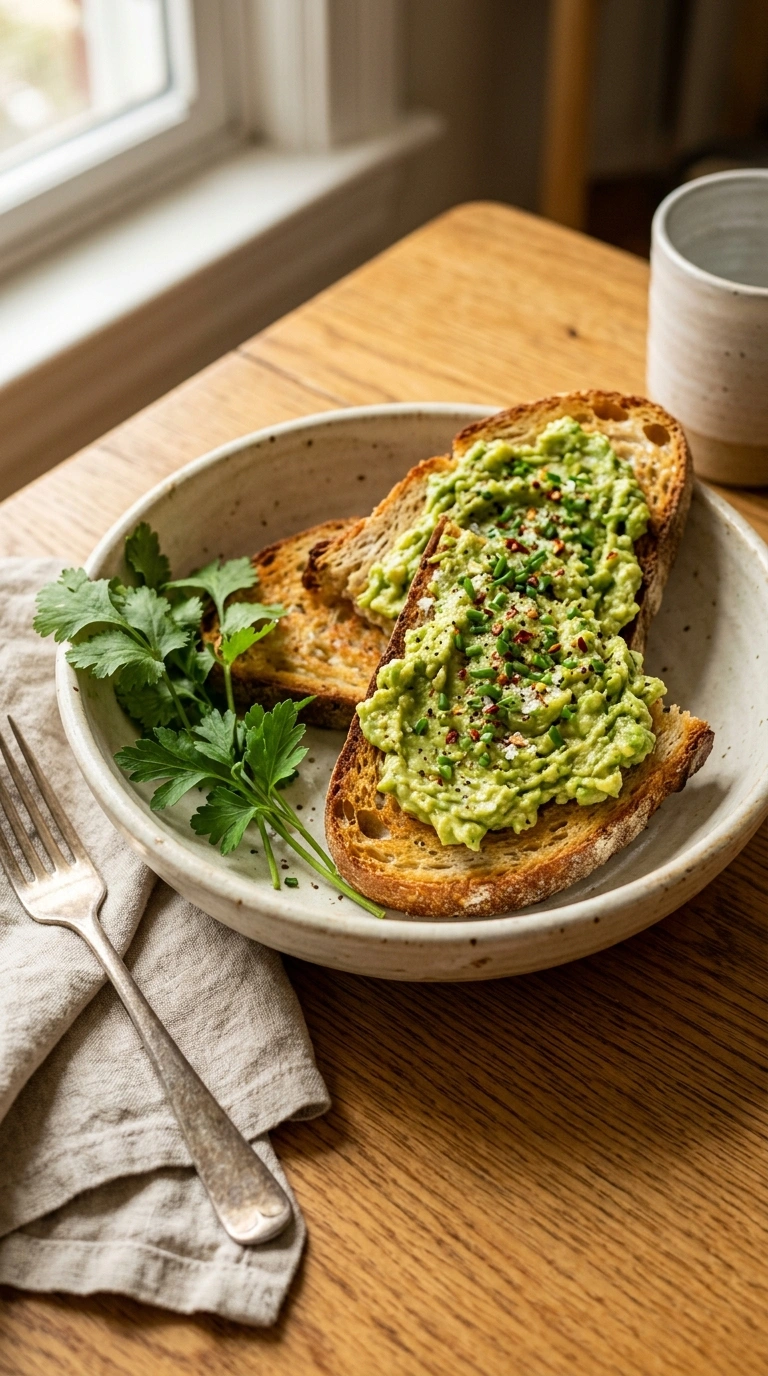 Cozy Summer Avocado Toast - A Heartwarming Simple Summer Breakfast