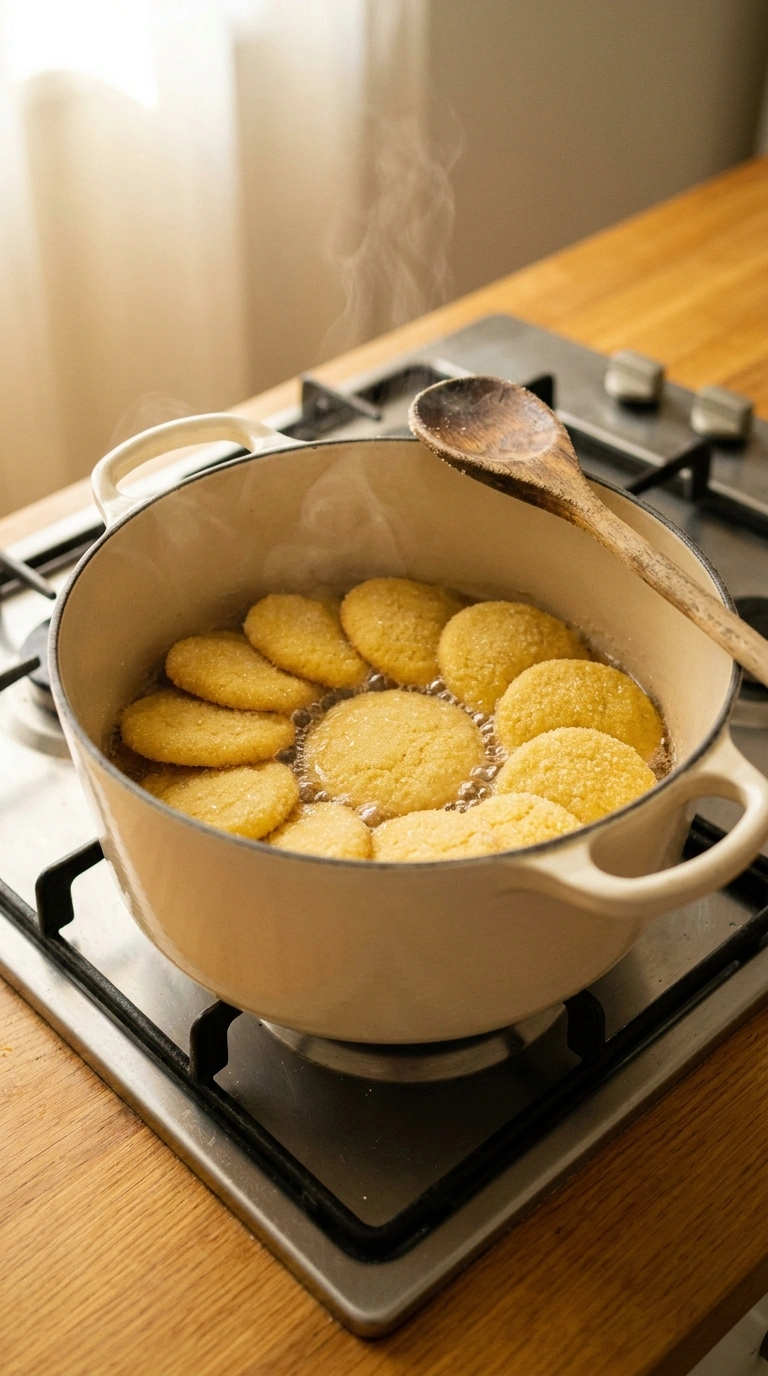 Cooking instructions for cozy summer lemon sugar cookies