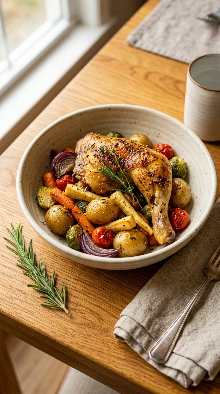 Cozy Baked Chicken Dinner for a Quiet Weeknight at Home